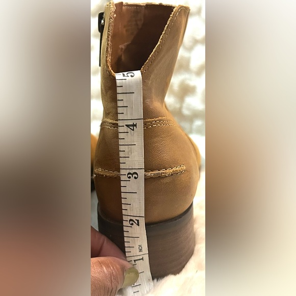 Lucky Brand Pedera Tan Leather Ankle Boots women’s size 6.5 - Picture 12 of 16